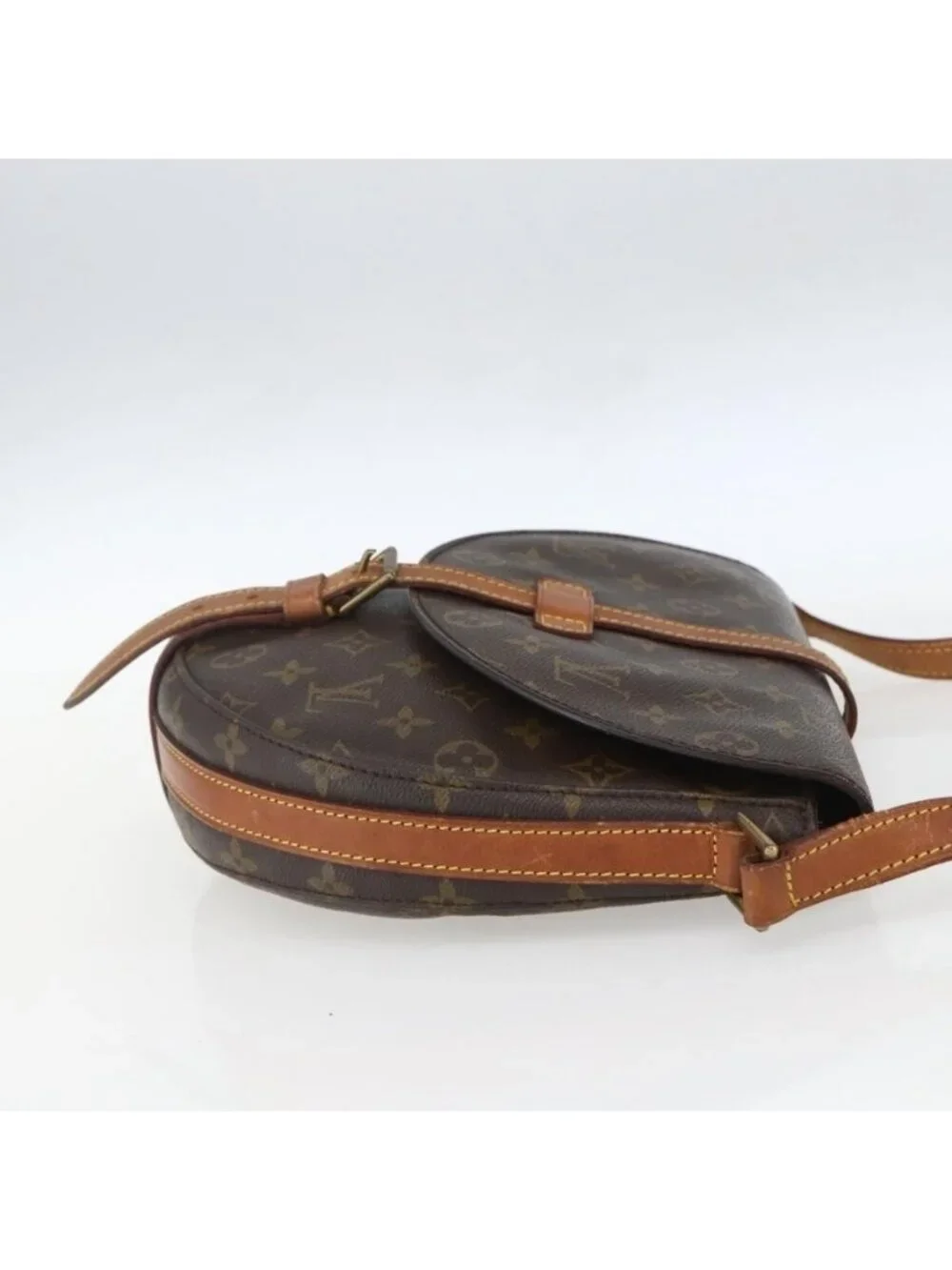 Authentic LOUIS VUITTON Monogram Chantilly GM Shoulder Bag M51232 LV